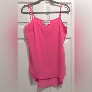 Joseph Ribkoff Tank Top Camisole Hot Pink Fushia Cami Sleeveless Top Size 4